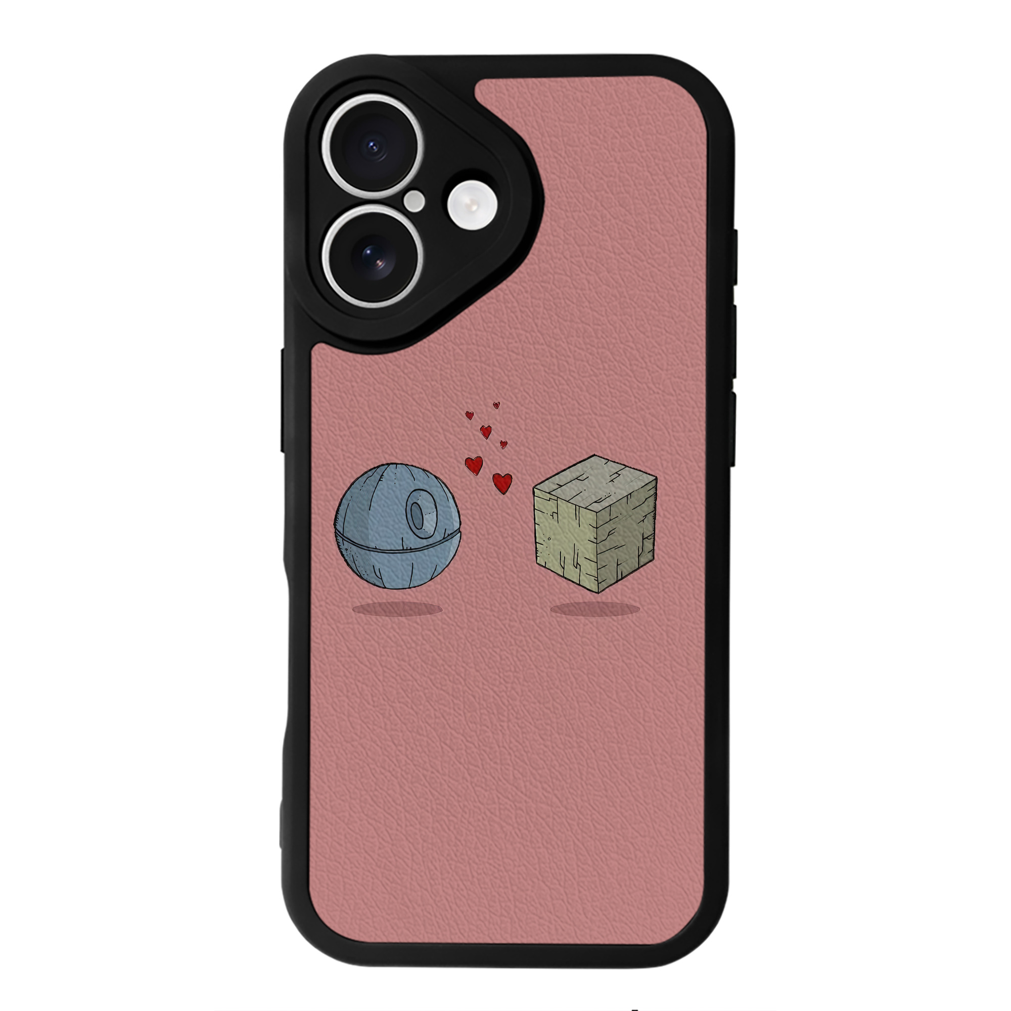 （画像用） スター・ウォーズ Star Wars 【iPhone 16シリーズ対応】シリコンスマホケース（レザー調） 材質：シリコン